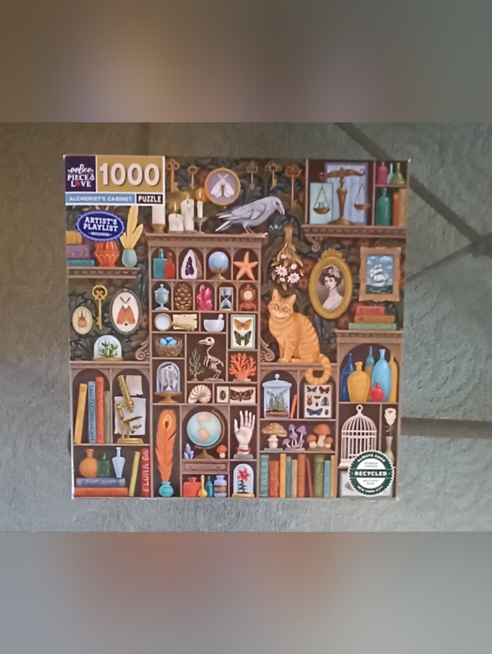 1000-Piece Alchemist's Cabinet Puzzle - Multicolor